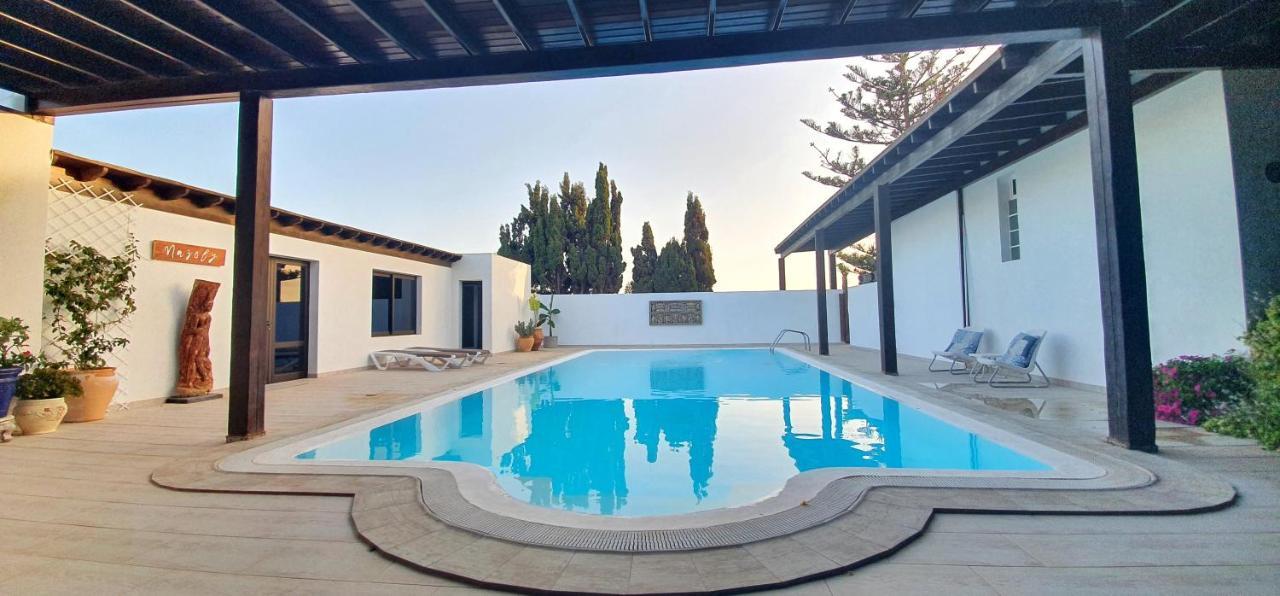 Villa Nazoly, Oasis De Tranquilidad Con Piscina Privada En El Corazon De Lanzarote Nazaret Exterior foto